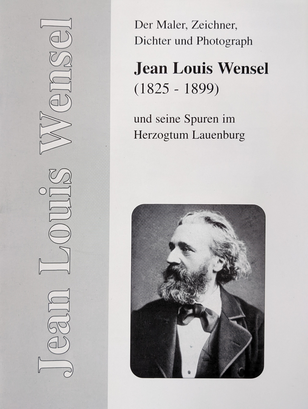 Cover, Katalog, Jean Louis Wensel.