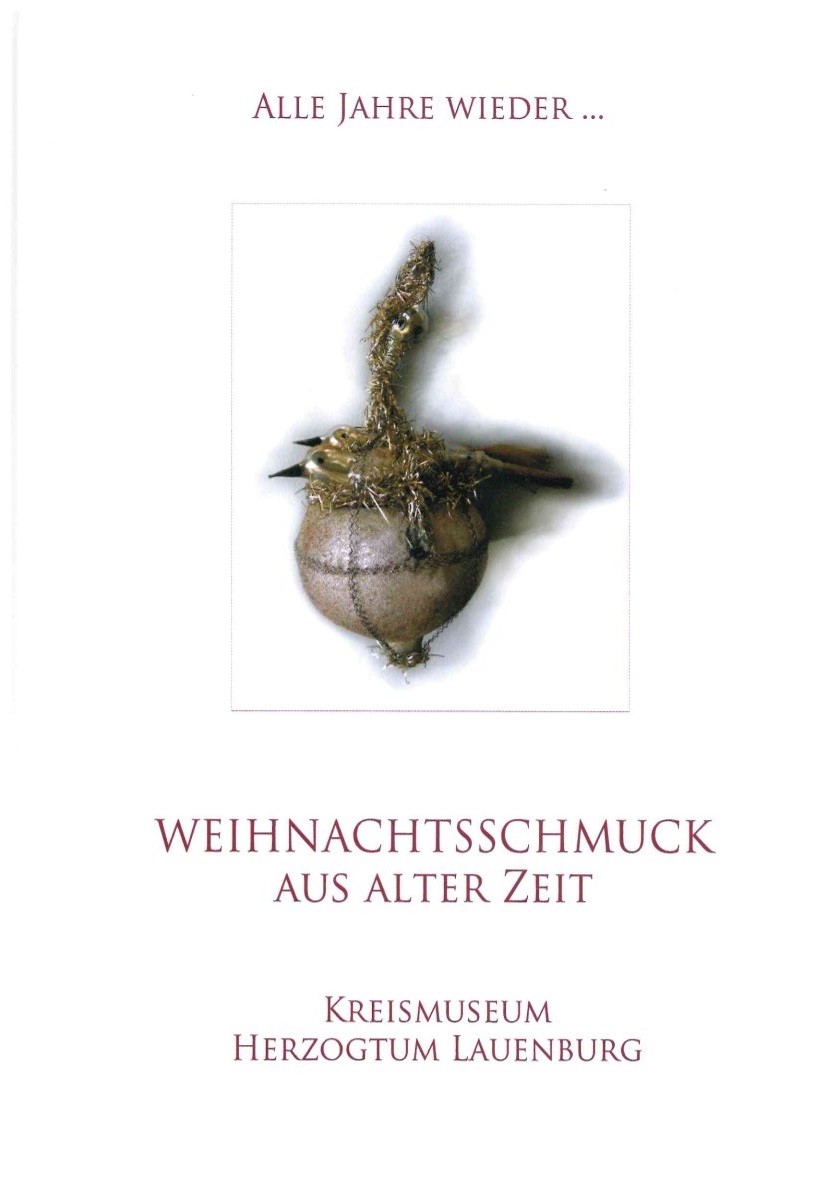 Cover, Katalog, Weihnachtsschmuck aus alter zeit.